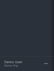 Settings menu