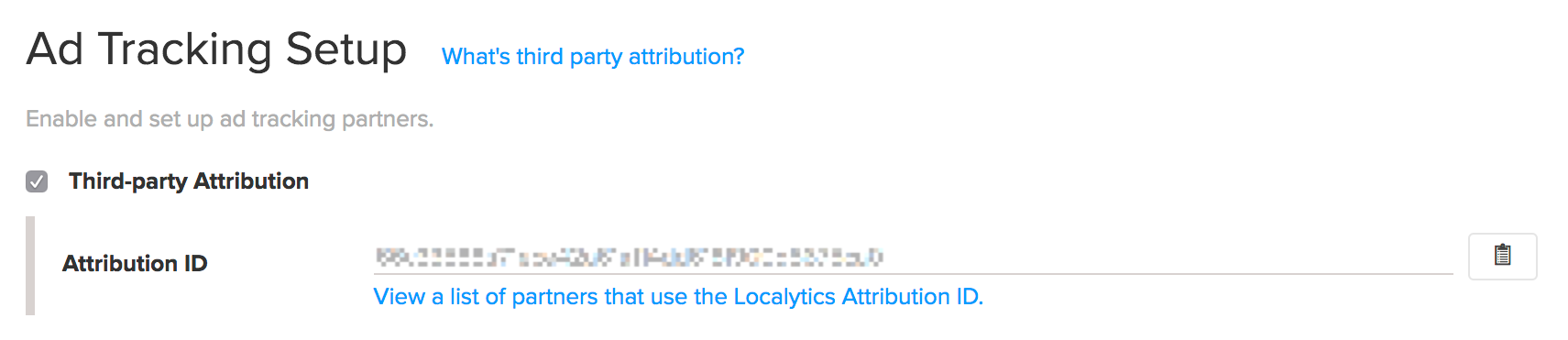 Attribution ID