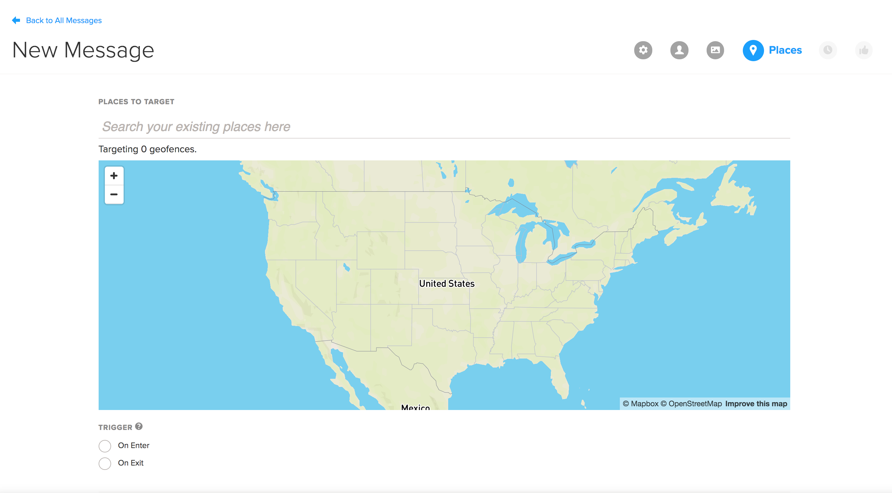 Choose geofence
