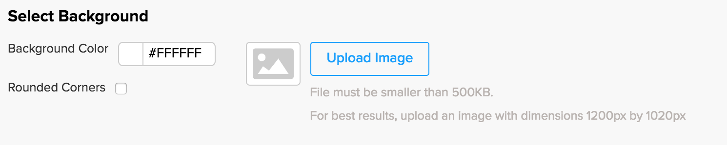 Select background