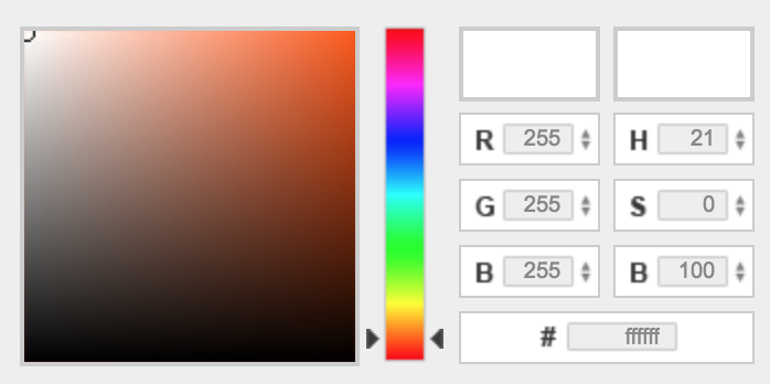 Select color