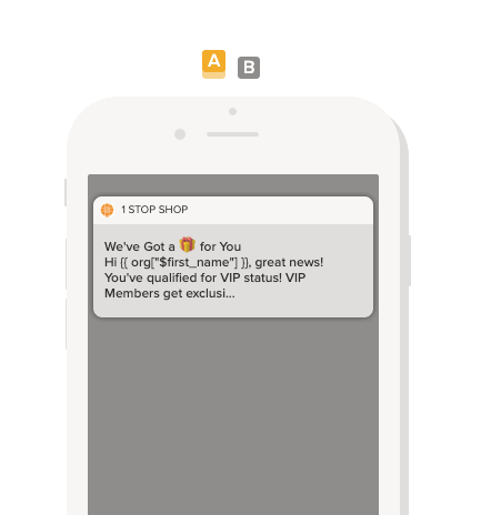 True Impact message preview
